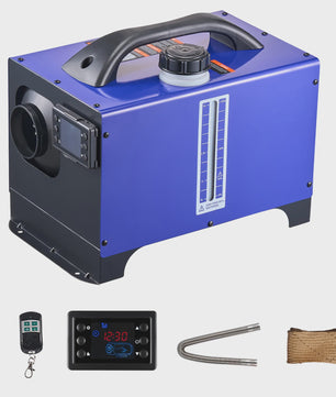 8KW Diesel Luchtverwarmer 12V/24V - Draagbare Camper Verwarming met LCD & Afstandsbediening