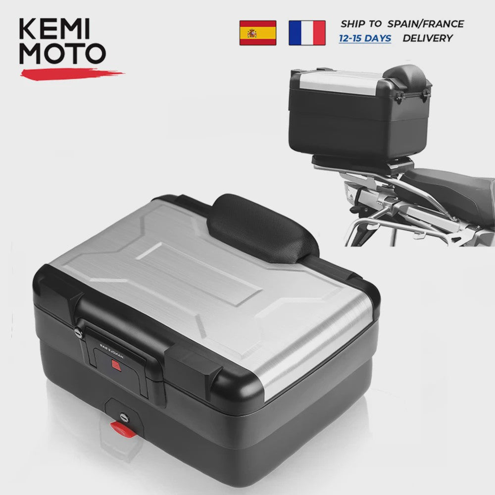 Universele Motor Topcase 40L - Waterdichte Bagagekoffer voor BMW en andere motoren