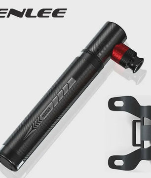 ENLEE Mini Draagbare Fietspomp - Universele Ventielen, Hoge Druk (130 PSI) & Lichtgewicht
