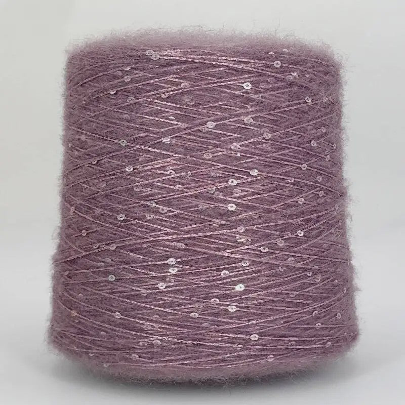 Zacht Pluche Mohair Garen met Pailletten - Kleurrijk Brei-, Haak- en Naaigaren (520g)