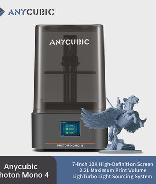 Anycubic Photon Mono 4 AE 3D Resin Printer - 7" 10K Scherm, Hoge Snelheid