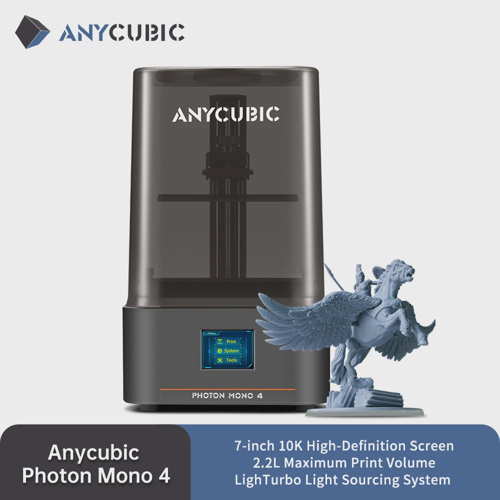 Anycubic Photon Mono 4 AE 3D Resin Printer - 7" 10K Scherm, Hoge Snelheid