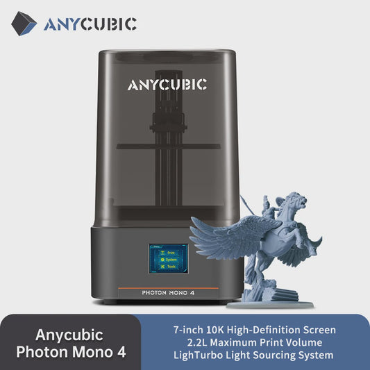 Anycubic Photon Mono 4 AE 3D Resin Printer - 7" 10K Scherm, Hoge Snelheid