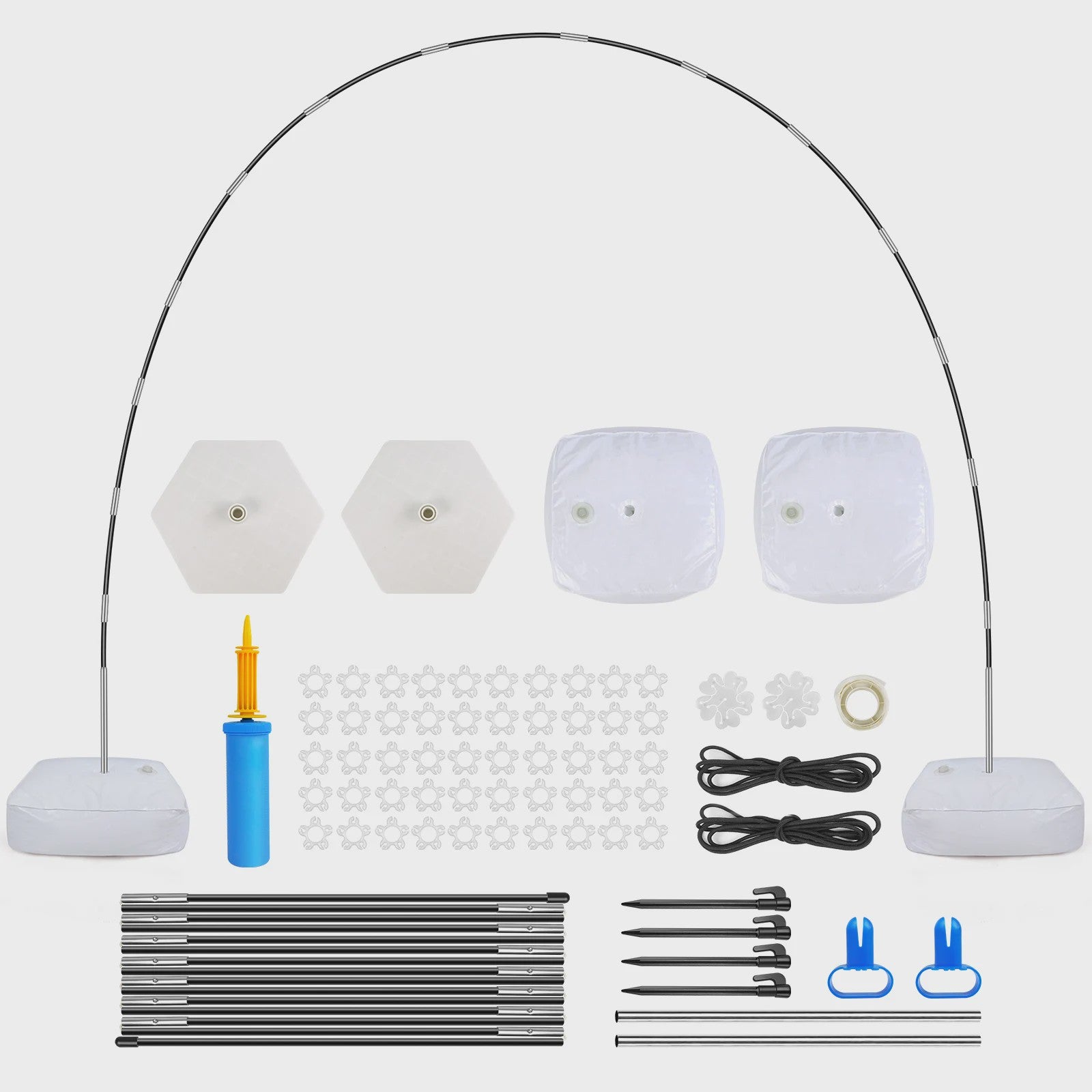Verstelbare Ballonnenboog Kit 2.7m - Herbruikbaar Frame voor Feesten