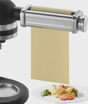 Pastaroller Opzetstuk voor KitchenAid Stand Mixer - Roestvrij Staal, Maak Zelf Verse Pasta