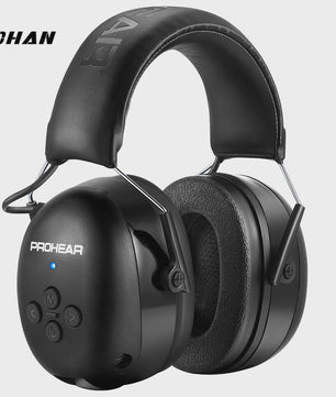 ZOHAN Bluetooth Koptelefoon met Gehoorbescherming - Ruisonderdrukking, Muziek & Opladen