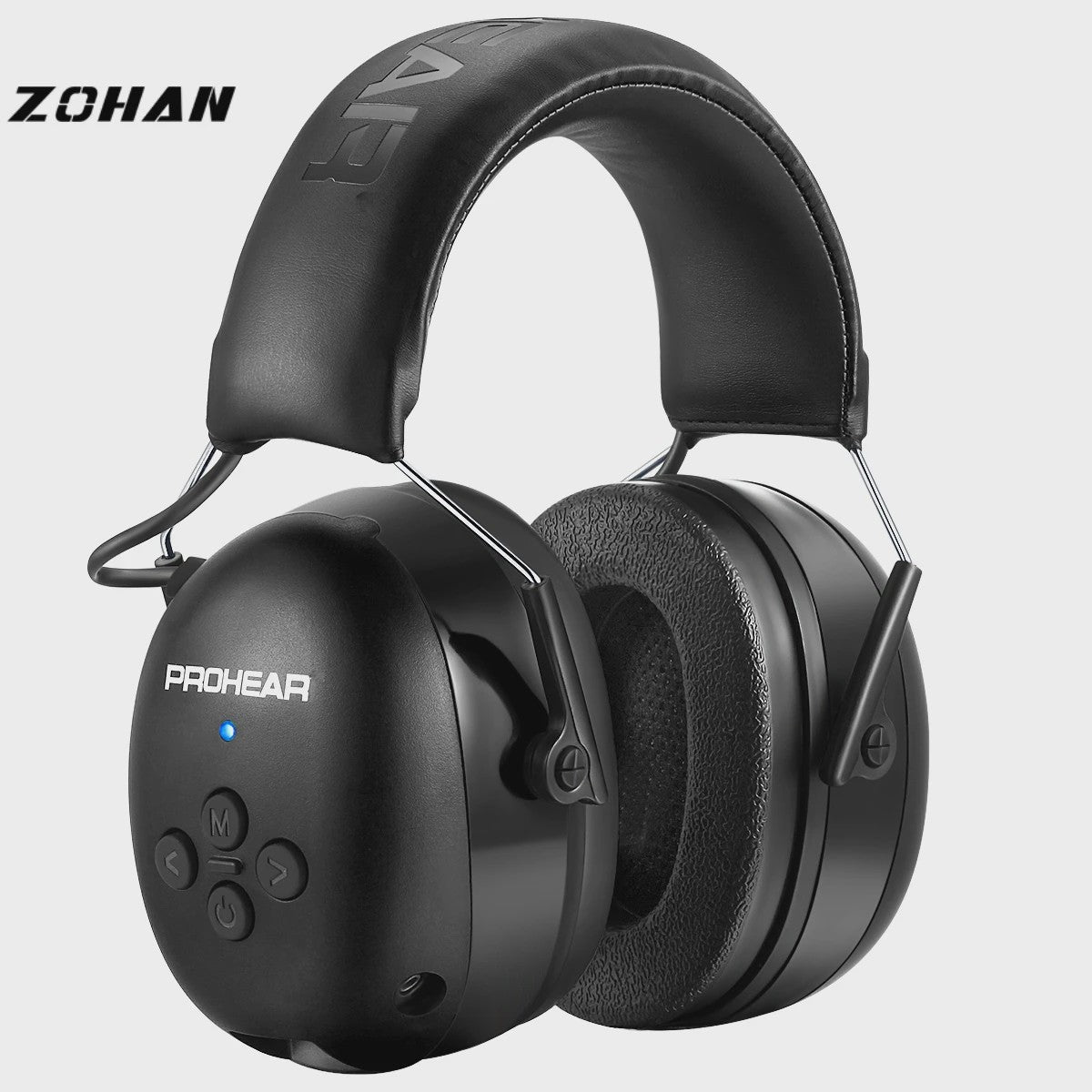 ZOHAN Bluetooth Koptelefoon met Gehoorbescherming - Ruisonderdrukking, Muziek & Opladen