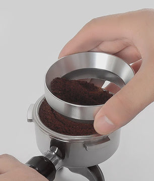 Koffie Poeder Opvangring - Voorkomt Morsen bij Malen & Doseren - 51/53/58mm