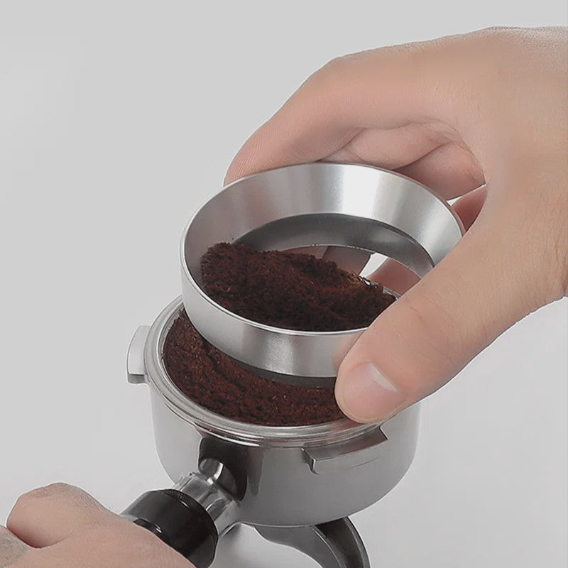 Koffie Poeder Opvangring - Voorkomt Morsen bij Malen & Doseren - 51/53/58mm