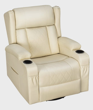 Draaibare Fauteuil met Verstelbare Rugleuning en Voetensteun | Comfortabel en Stijlvol