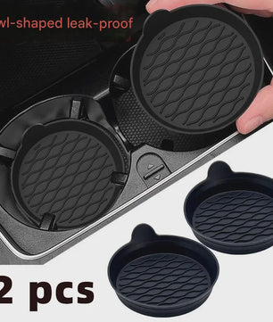 Siliconen Bekerhouder Matje Auto - Anti-slip & Waterdicht met Golfpatroon