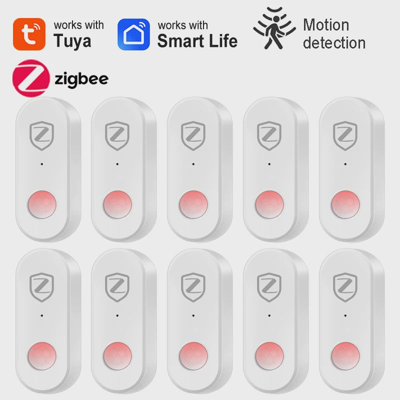 Tuya Zigbee Bewegingsmelder - Slimme PIR Infrarood Detector voor Thuisbeveiliging