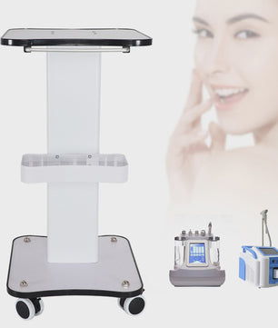 Professionele 3-Laags Beauty Trolley op Wielen - Mobiele Salonkar voor Schoonheidsspecialisten