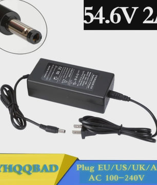 54.6V 2A Snellader voor 48V Li-ion Batterij (E-bike)