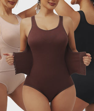Body Shaper Bodysuit met Rits & Band voor Buikcontrole - Taille Trainer