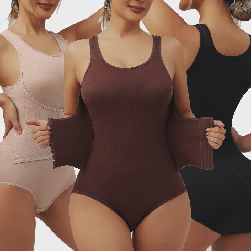 Body Shaper Bodysuit met Rits & Band voor Buikcontrole - Taille Trainer