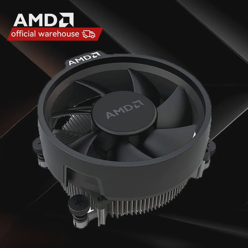 AMD Wraith Stealth CPU Koeler - Originele 4-PIN Fan voor Ryzen R3/R5 & AM4 Moederborden