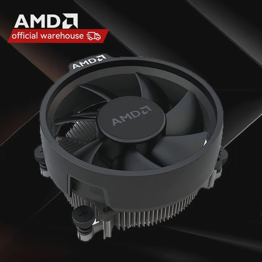 AMD Wraith Stealth CPU Koeler - Originele 4-PIN Fan voor Ryzen R3/R5 & AM4 Moederborden