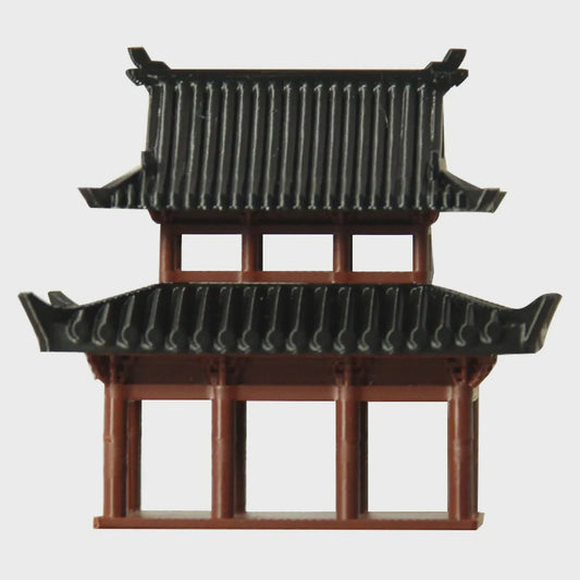 Miniatuur Chinese Paviljoen Ornament - Decoratie voor Poppenhuis, Terrarium, Aquarium & Tuin