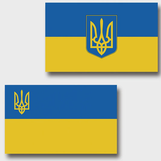 Polyester Oekraïense Vlag - 100D Kwaliteit - 3x5 FT (91x152 cm)