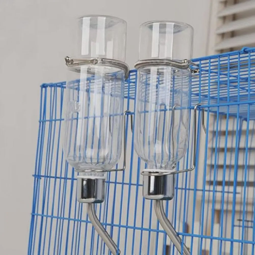 Automatische Drinkfles voor Kooi | 180ml & 350ml | Konijn, Hamster, Cavia, Vogel