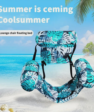 Opblaasbare Lounge Stoel - Opvouwbaar & Draagbaar Zwembad Drijver voor Zomerplezier