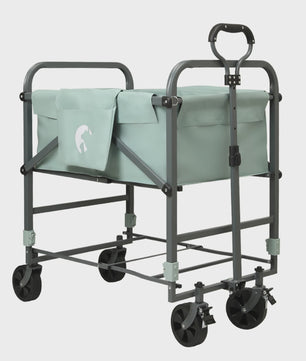 Draagbaar Hondenbadje op Wielen - Verstelbaar & Opvouwbaar Grooming Station