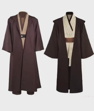 Jedi Cosplay Kostuum Obi Wan Kenobi - Volledige Set Heren & Dames