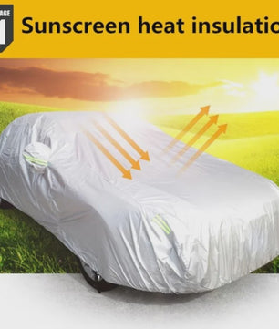 Universele Autohoes Outdoor - Waterdicht, Zonwerend, Stof- en Sneeuwbestendig