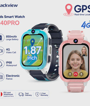 Blackview Z40 Pro Kinder Smartwatch - 4G, GPS, Video Bellen & SOS Functie