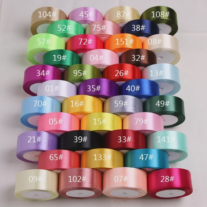 Satijnlint - Diverse Kleuren & Maten voor Decoratie, Cadeauverpakking en Feesten