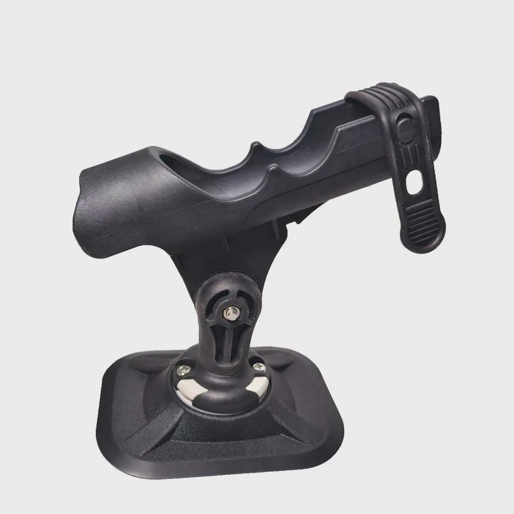 PVC Vishengelhouder voor Opblaasbare Boot, Kajak en Rubberboot - Verstelbaar & Stevig