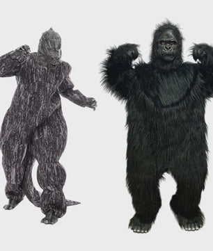 Volwassen King Kong Gorilla Mascotte Kostuum - Feest & Evenement Outfit