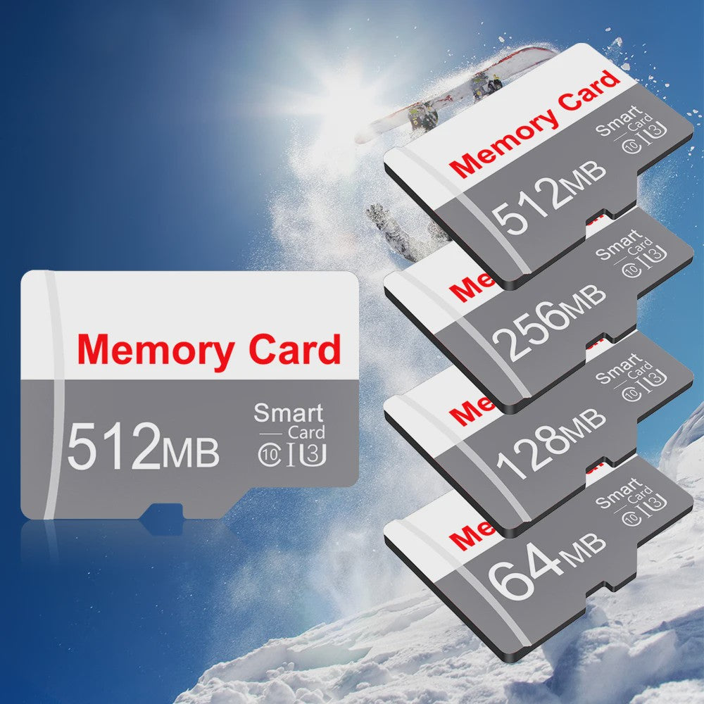 Snelle Class 10 TF Geheugenkaart voor Camera & CCTV - 64MB tot 512MB