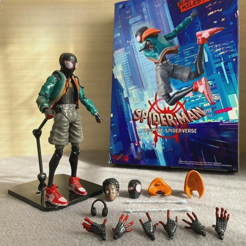 Miles Morales Actiefiguur - Spider-Man: Into the Spider-Verse Collectible
