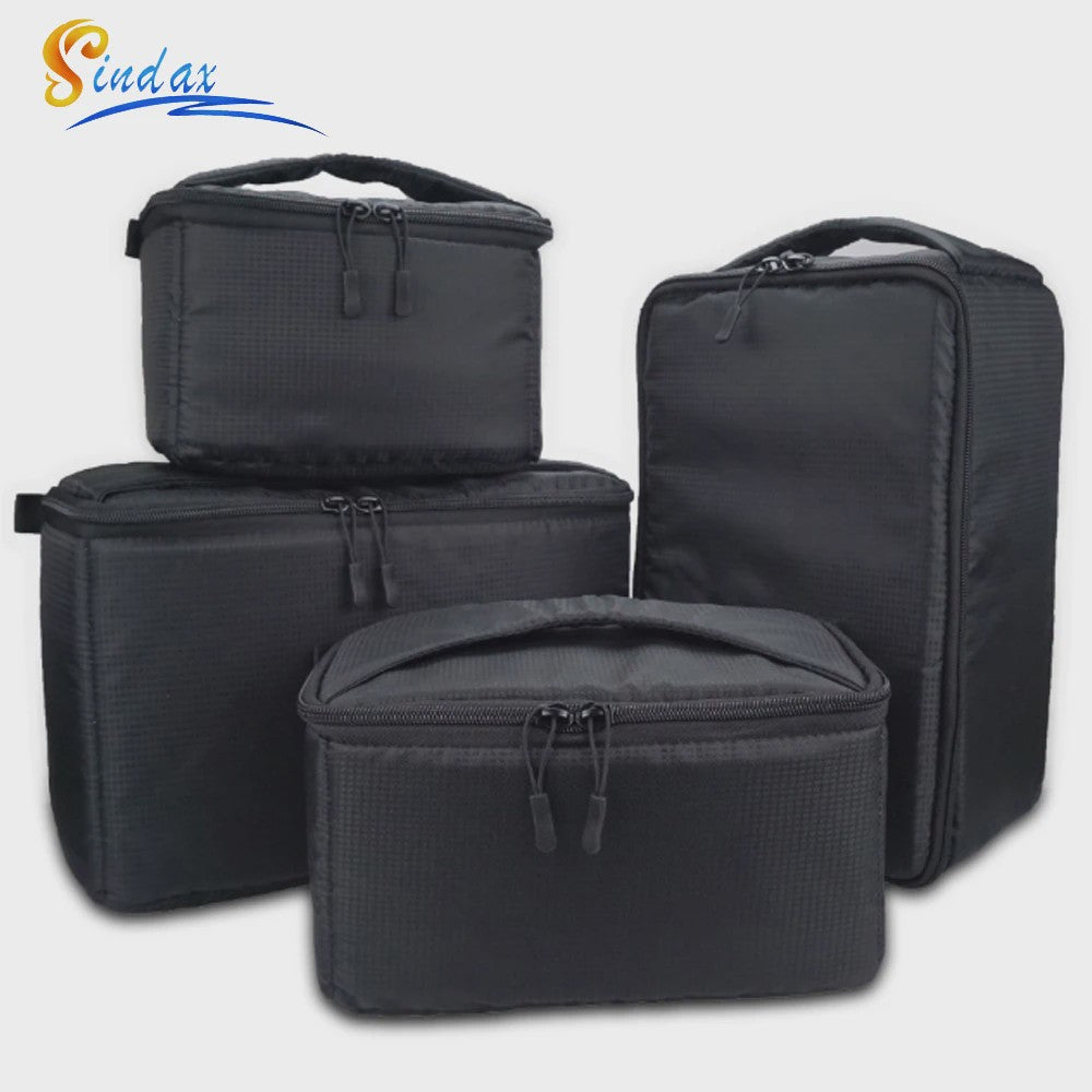 Waterdichte Camera Insert Tas - Beschermende Padded Voering voor DSLR Camera's