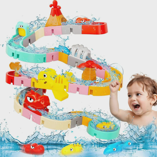 DIY Waterbaan Bad Speelgoed - Bouwbare Muurbaan met Spray voor Kinderen