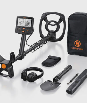 SUNPOW Professionele Metaaldetector Kit met Pinpointer - Waterdicht & Hoge Precisie