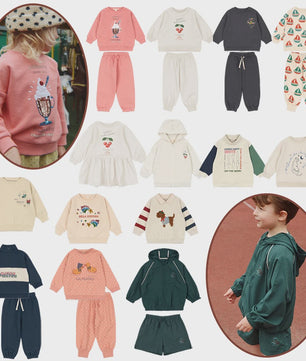 Kinderkleding Set Jongens & Meisjes: Sportieve Windbreaker Set met Sequin Sweater en Joggingbroek