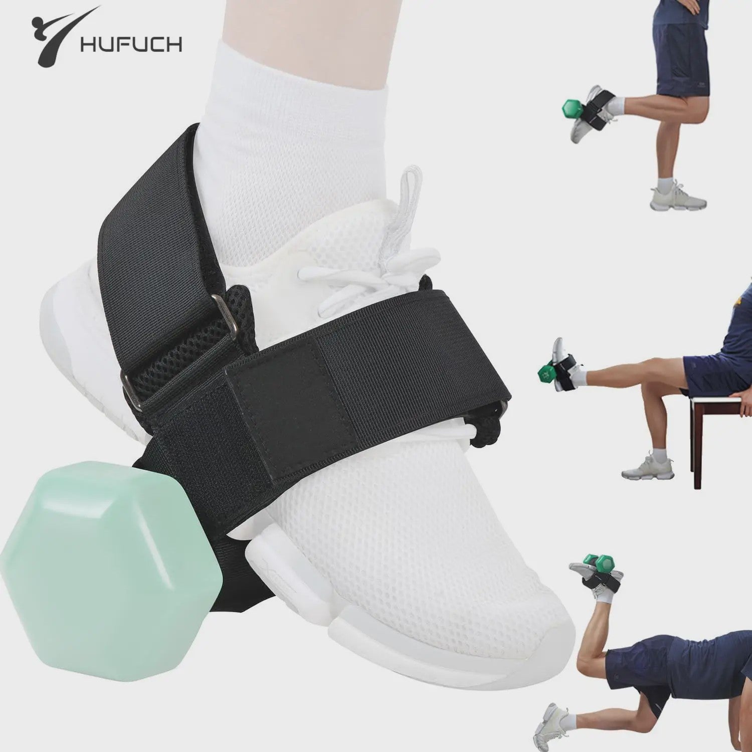 Verstelbare Enkelband voor Dumbbell Training - Versterk Benen, kuiten en scheenbenen