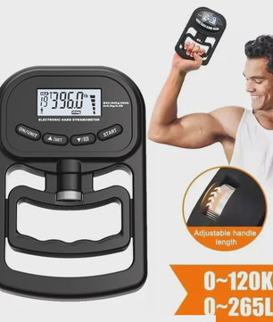 Digitale Hand Krachtmeter (Grip Tester) - 120kg/265lbs met LCD & USB