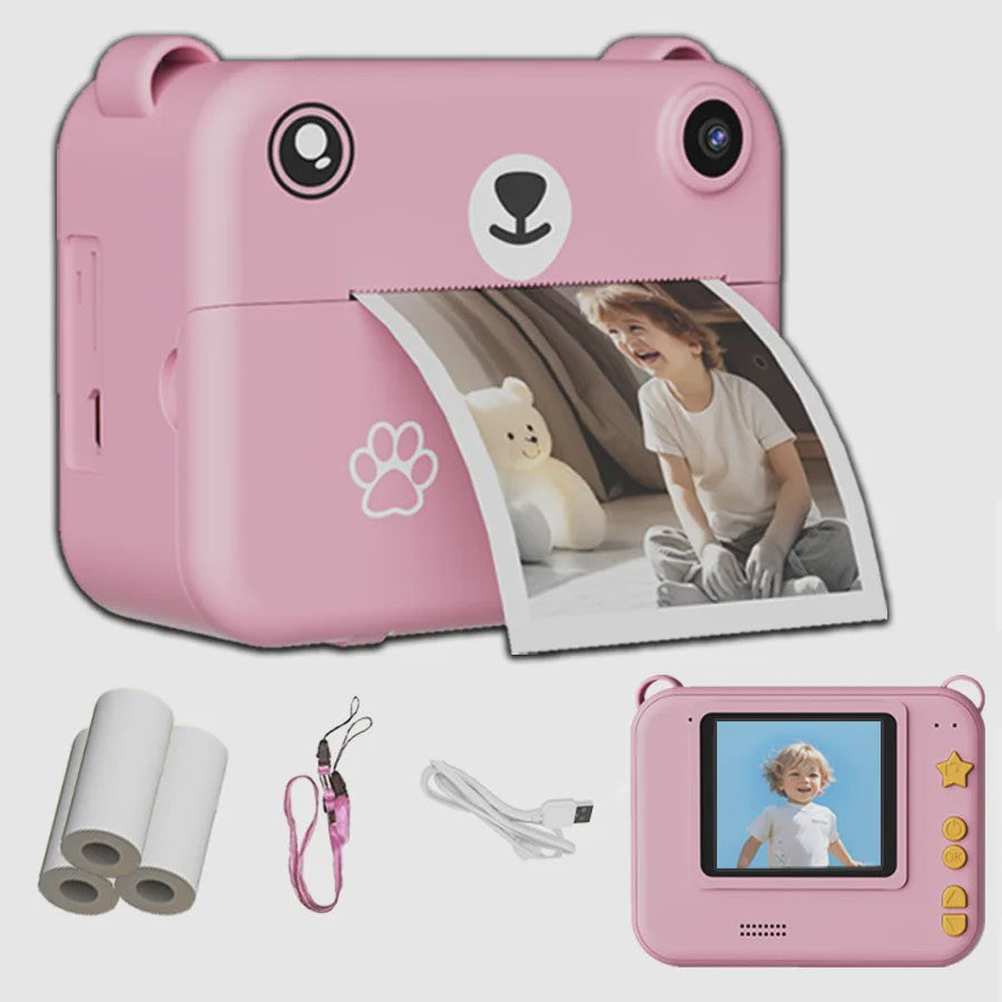 Kinder Digitale Camera met Directe Print & Video - 1080P HD Educatief Cadeau