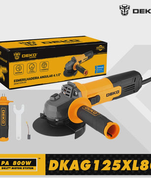 DEKO Elektrische Haakse Slijper 115mm 800W - Krachtig voor Metaal en Hout