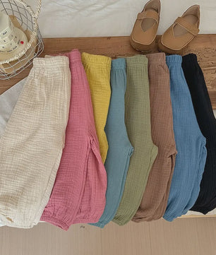 Luchtige Zomerbroek Kinderen - Dun & Losvallend, Anti-Mug & Casual Bloomers
