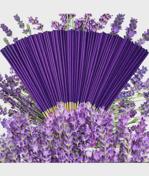 Lavendel Wierookstokjes (50/80 stuks) - Langdurige Geur voor Ontspanning en Sfeer