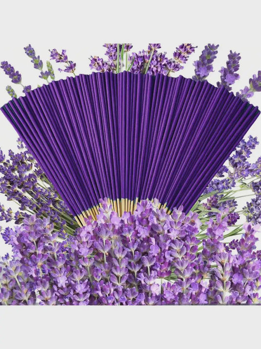 Lavendel Wierookstokjes (50/80 stuks) - Langdurige Geur voor Ontspanning en Sfeer