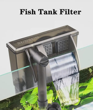 Hang-on Aquarium Filter met Waterval Effect - Efficiënte Watercirculatie