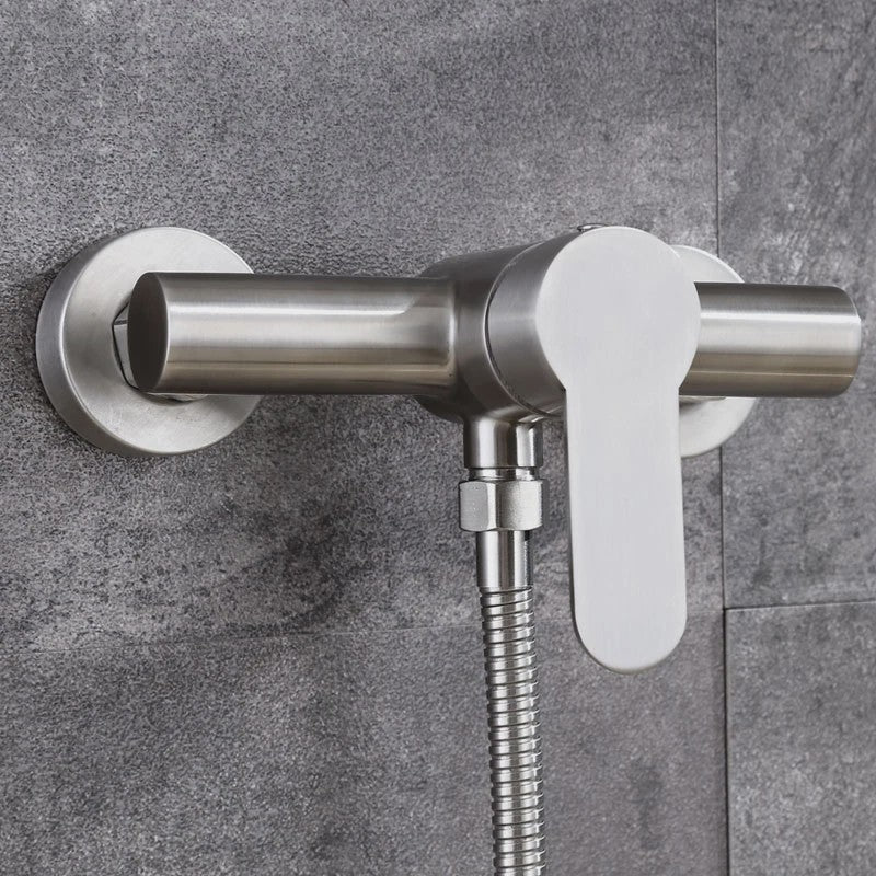 Douchekraan RVS - Thermostatisch Mengkraan met Regenfunctie & Dubbele Uitloop