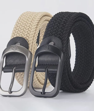 Elastische Geweven Riem Heren & Dames - Comfortabel, Stijlvol & Geen Gaten Nodig