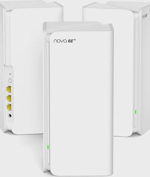 Tenda MX21 Pro AXE5700 Mesh WiFi 6E Router Set (3 stuks) - 5665Mbps, 680m² dekking, Tri-Band